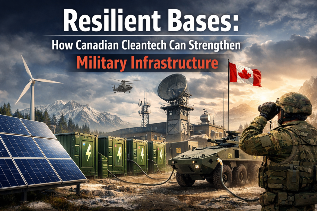 Canadian Ranger Bases Resilient Bases: How Canadian Cleantech Can Strengthen Military ...
