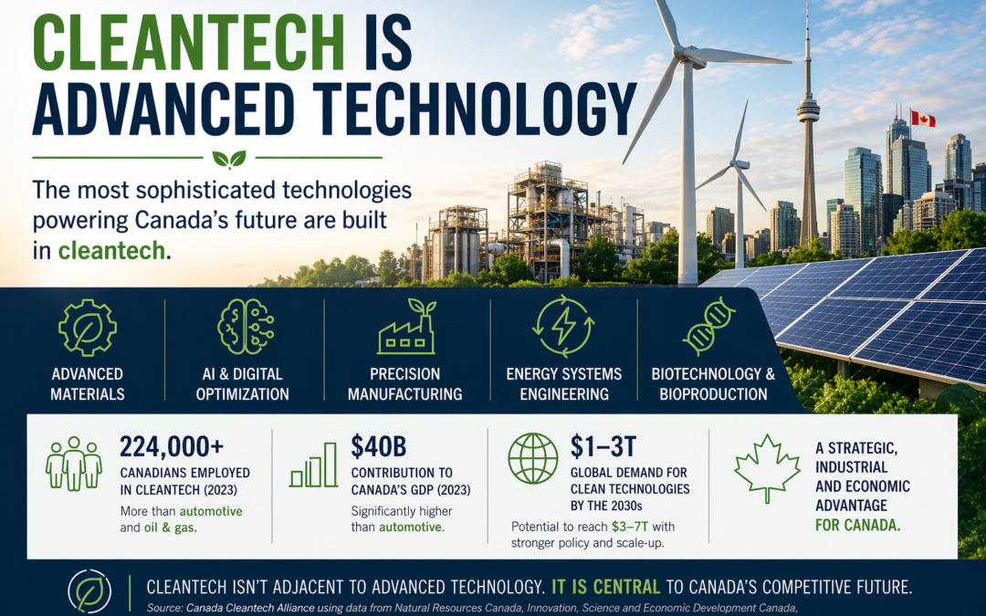 Cleantech Is Advanced Technology: Rethinking the Definition