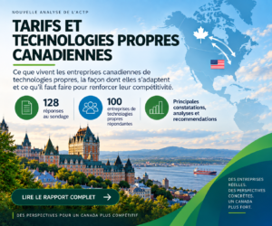 Tarifs et Technologies Propres Canadiennes