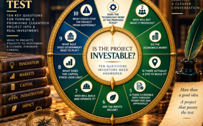 From Promising to Investable: What Does a Cleantech Project Actually Need?
